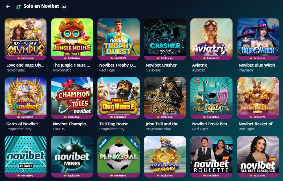 novibet casino